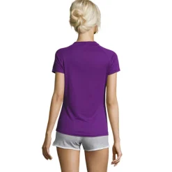 SPORTY Damski T-Shirt 140g / Dark Purple S01159-DA-L