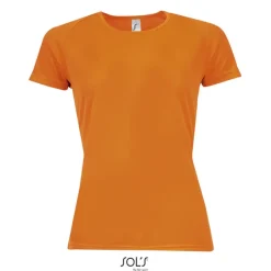 SPORTY Damski T-Shirt 140g / Neonowy róż 2 S01159-NP-L