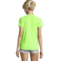 SPORTY Damski T-Shirt 140g / Neon Yellow S01159-NE-L