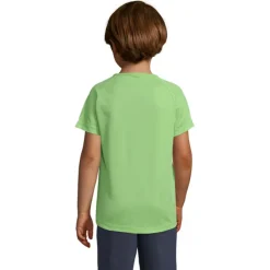 SPORTY Dziecięcy T-Shirt / Apple Green S01166-AG-3XL