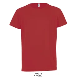 SPORTY Dziecięcy T-Shirt / Czerwony S01166-RD-4XL