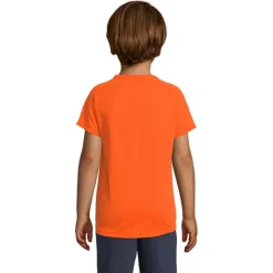 SPORTY Dziecięcy T-Shirt / Neonowy Róż 2 S01166-NP-3XL