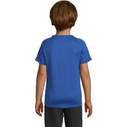 SPORTY Dziecięcy T-Shirt / Niebieski S01166-RB-3XL