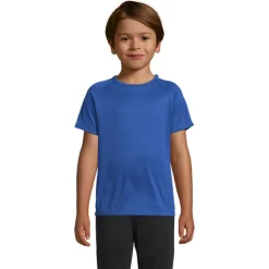 SPORTY Dziecięcy T-Shirt / Niebieski S01166-RB-3XL