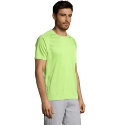 SPORTY Męski T-SHIRT 140g / Apple Green S11939-AG-3XL