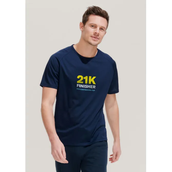 SPORTY Męski T-SHIRT 140g / Aqua S11939-AQ-S