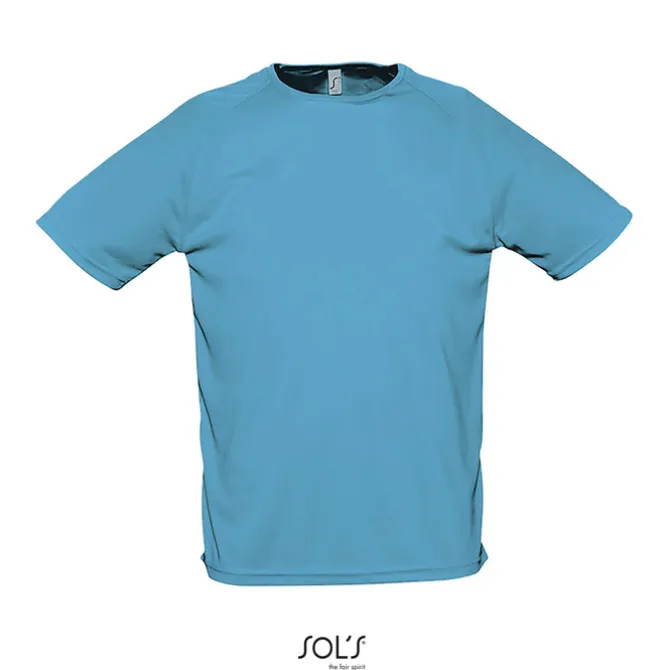 SPORTY Męski T-SHIRT 140g / Aqua S11939-AQ-XL
