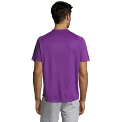 SPORTY Męski T-SHIRT 140g / Dark purple S11939-DA-XL