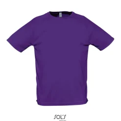 SPORTY Męski T-SHIRT 140g / Dark purple S11939-DA-XXS