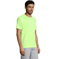 SPORTY Męski T-SHIRT 140g / Neon yellow S11939-NE-3XL