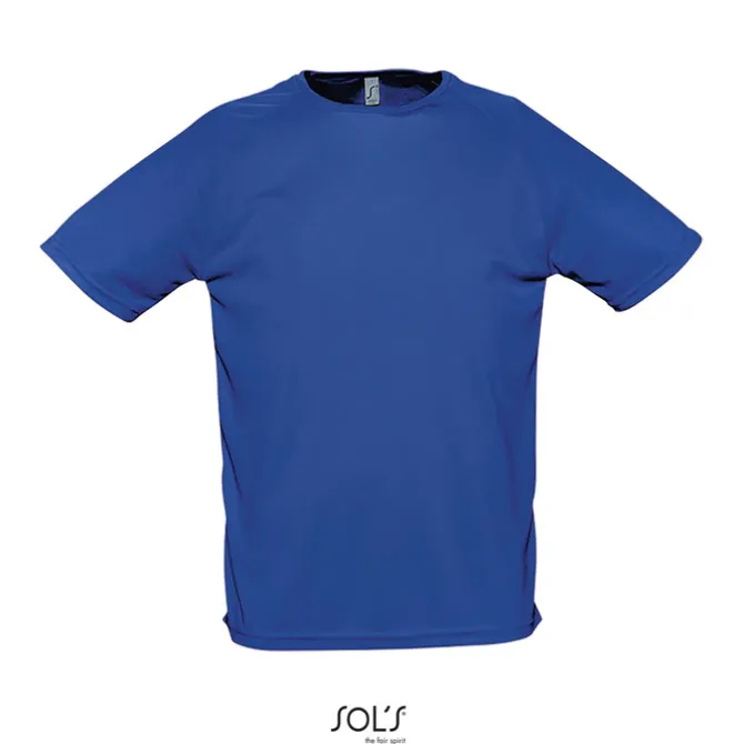 SPORTY Męski T-SHIRT 140g / Niebieski S11939-RB-XS
