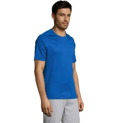 SPORTY Męski T-SHIRT 140g / Niebieski S11939-RB-S