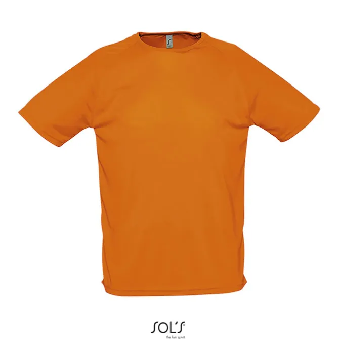 SPORTY Męski T-SHIRT 140g / Pomarańczowy S11939-OR-XXS