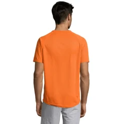 SPORTY Męski T-SHIRT 140g / Pomarańczowy S11939-OR-L