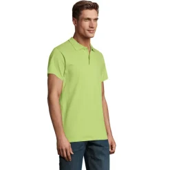 SPRINgII Męskie POLO 210g / Apple Green S11362-AG-M