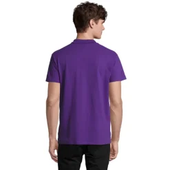 SPRINgII Męskie POLO 210g / Dark Purple S11362-DA-L