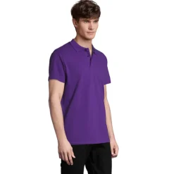 SPRINgII Męskie POLO 210g / Dark Purple S11362-DA-XXL