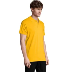 SPRINgII Męskie POLO 210g / Dorado S11362-GO-L