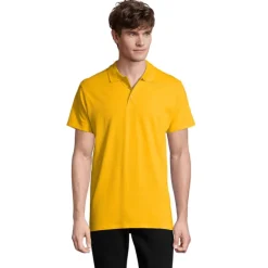SPRINgII Męskie POLO 210g / Dorado S11362-GO-L