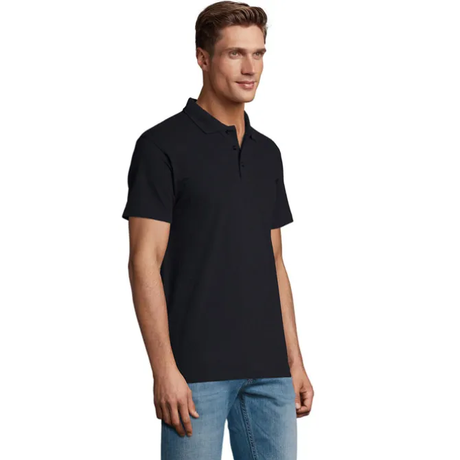SPRINgII Męskie POLO 210g / Granatowy S11362-NY-3XL