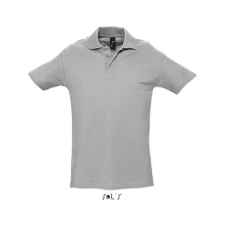 SPRINgII Męskie POLO 210g / Grey melange S11362-GY-5XL