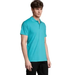 SPRINgII Męskie POLO 210g / Niebieski Atol S11362-AL-L