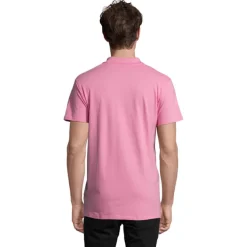 SPRINgII Męskie POLO 210g / Orchid Pink S11362-OP-XL
