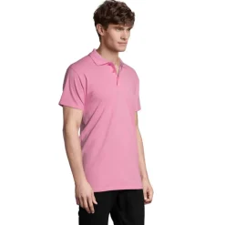 SPRINgII Męskie POLO 210g / Orchid Pink S11362-OP-XL