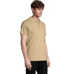 SPRINgII Męskie POLO 210g / Sand S11362-SA-XXL