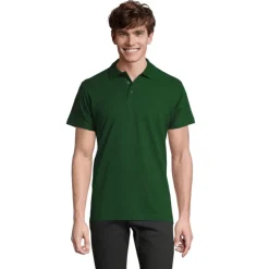 SPRINgII Męskie POLO 210g / Zielony Golf S11362-GG-S