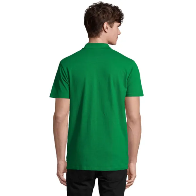 SPRINgII Męskie POLO 210g / Zielony S11362-KG-XXL