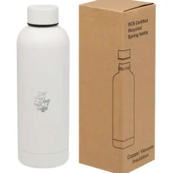 Spring miedziana butelka próżniowa z certyfikatem RCS 500 ml / Biały 10079801