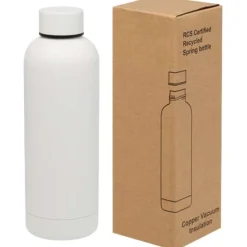 Spring miedziana butelka próżniowa z certyfikatem RCS 500 ml / Biały 10079801
