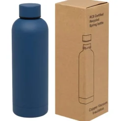 Spring miedziana butelka próżniowa z certyfikatem RCS 500 ml / Błękit oceanu 10079851
