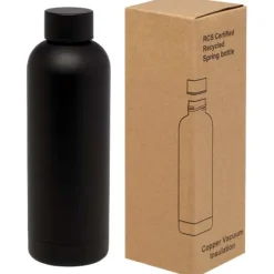 Spring miedziana butelka próżniowa z certyfikatem RCS 500 ml / Czarny 10079890
