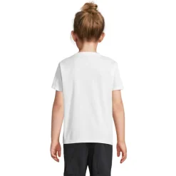 SPRINT KIDS SPORTS T-SHIRT / Bialy S04773-WH-4XL