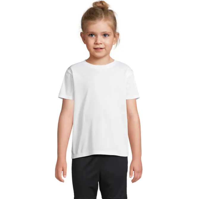 SPRINT KIDS SPORTS T-SHIRT / Bialy S04773-WH-XXL