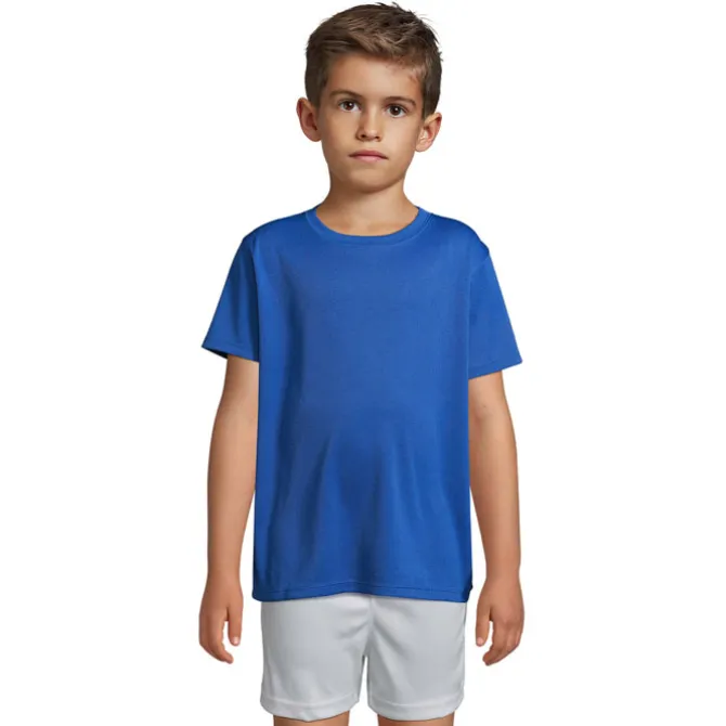 SPRINT KIDS SPORTS T-SHIRT / Niebieski S04773-RB-4XL