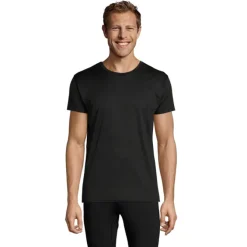 SPRINT UNI T-SHIRT 130g / Czarny / Czarny Opal S02995-BK-XXS