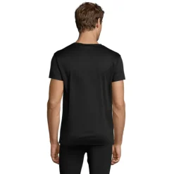 SPRINT UNI T-SHIRT 130g / Czarny / Czarny Opal S02995-BK-XXS