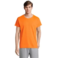 SPRINT UNI T-SHIRT 130g / Neonowy Pomarańczowy S02995-NO-XS