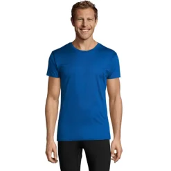 SPRINT UNI T-SHIRT 130g / Niebieski S02995-RB-XXS