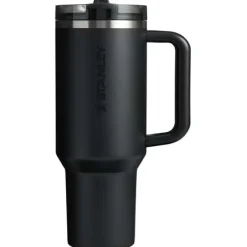 Stanley Quencher® ProTour 1180 ml termoizolowany kubek ze słomką, wykonany z recyklingowanej stali nierdzewnej / Czarny 10097990