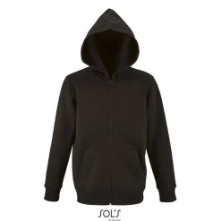 STONE Dziecięcy hoodie / Czarny / Czarny opal S02092-BK-4XL
