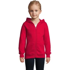 STONE Dziecięcy hoodie / Czerwony S02092-RD-4XL