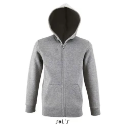 STONE Dziecięcy hoodie / Szary Melanż 2 S02092-GY-XL