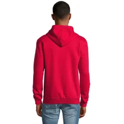 STONE UNI HOODIE 260g / Czerwony S01714-RD-XS