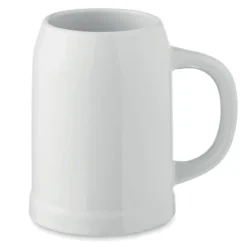 Sublimacyjny kufel do piwa 500 ml / Bialy MO2406-06