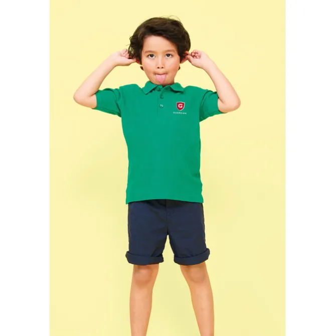 SUMMER II Dziecięce POLO / Niebieski S11344-RB-XXL