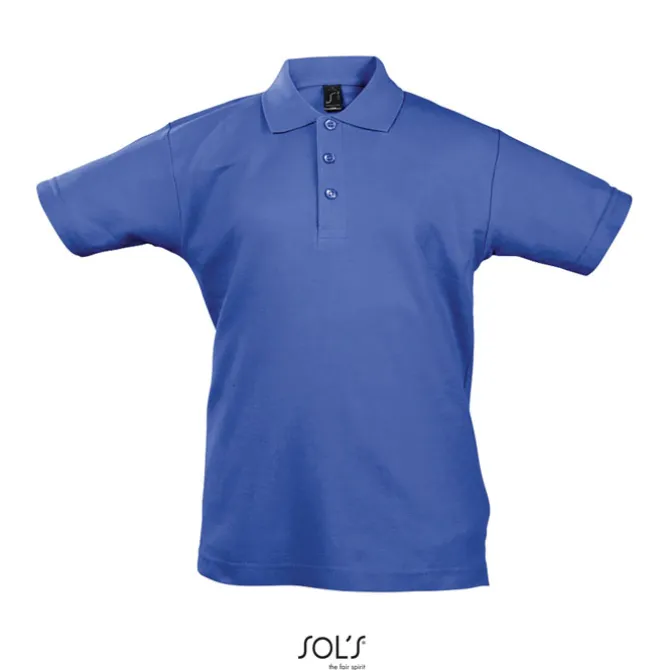 SUMMER II Dziecięce POLO / Niebieski S11344-RB-XXL